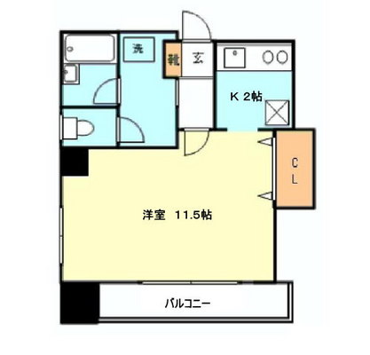 後楽園賃貸マンション・1K