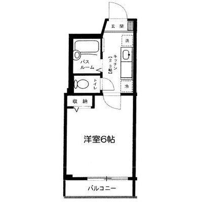 後楽園賃貸マンション・1K
