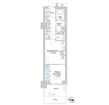 後楽園 マンション 1DK