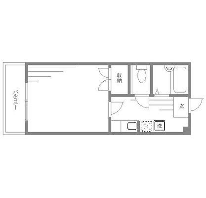 後楽園 アパート 1K