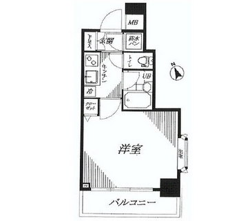 東京都文京区春日１丁目 賃貸マンション 1K