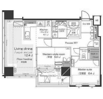 東京都文京区後楽１丁目 賃貸マンション 2LDK