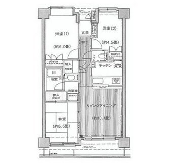 東京都文京区後楽２丁目 賃貸マンション 3LDK