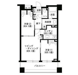 東京都文京区小石川１丁目 賃貸マンション 2LDK