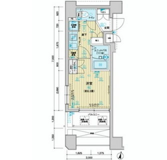 東京都文京区水道１丁目 賃貸マンション 1K