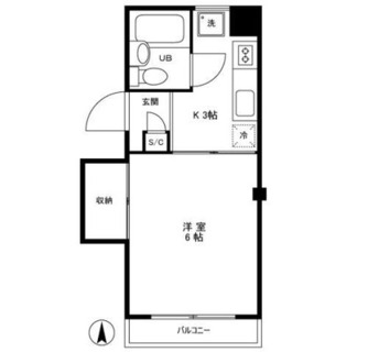 東京都文京区本郷６丁目 賃貸マンション 1K