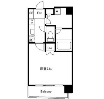 東京都文京区後楽２丁目 賃貸マンション 1K