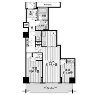 東京都文京区小石川１丁目 賃貸マンション 2LDK