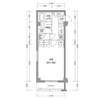 東京都文京区小石川２丁目 賃貸マンション 1K