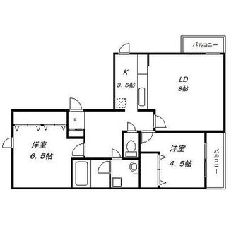 東京都文京区小石川１丁目 賃貸マンション 2LDK