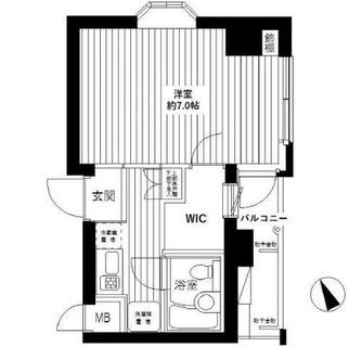 東京都文京区後楽２丁目 賃貸マンション 1K