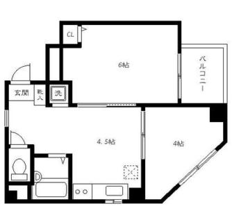 東京都文京区小石川２丁目 賃貸マンション 2K