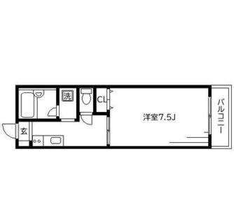 東京都文京区小石川２丁目 賃貸マンション 1K