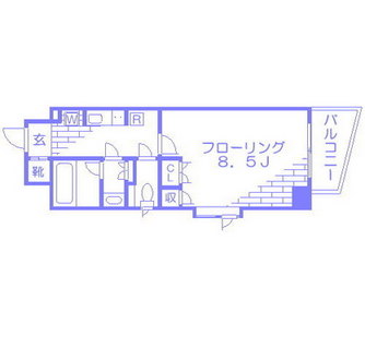 東京都文京区小石川４丁目 賃貸マンション 1K